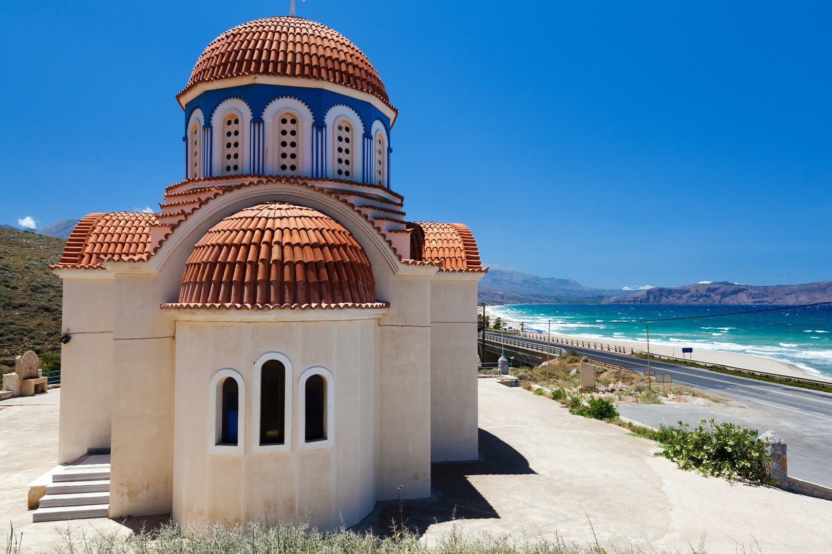 Kreta-studietur-alfa-travel-ortodoks-kirke-strand